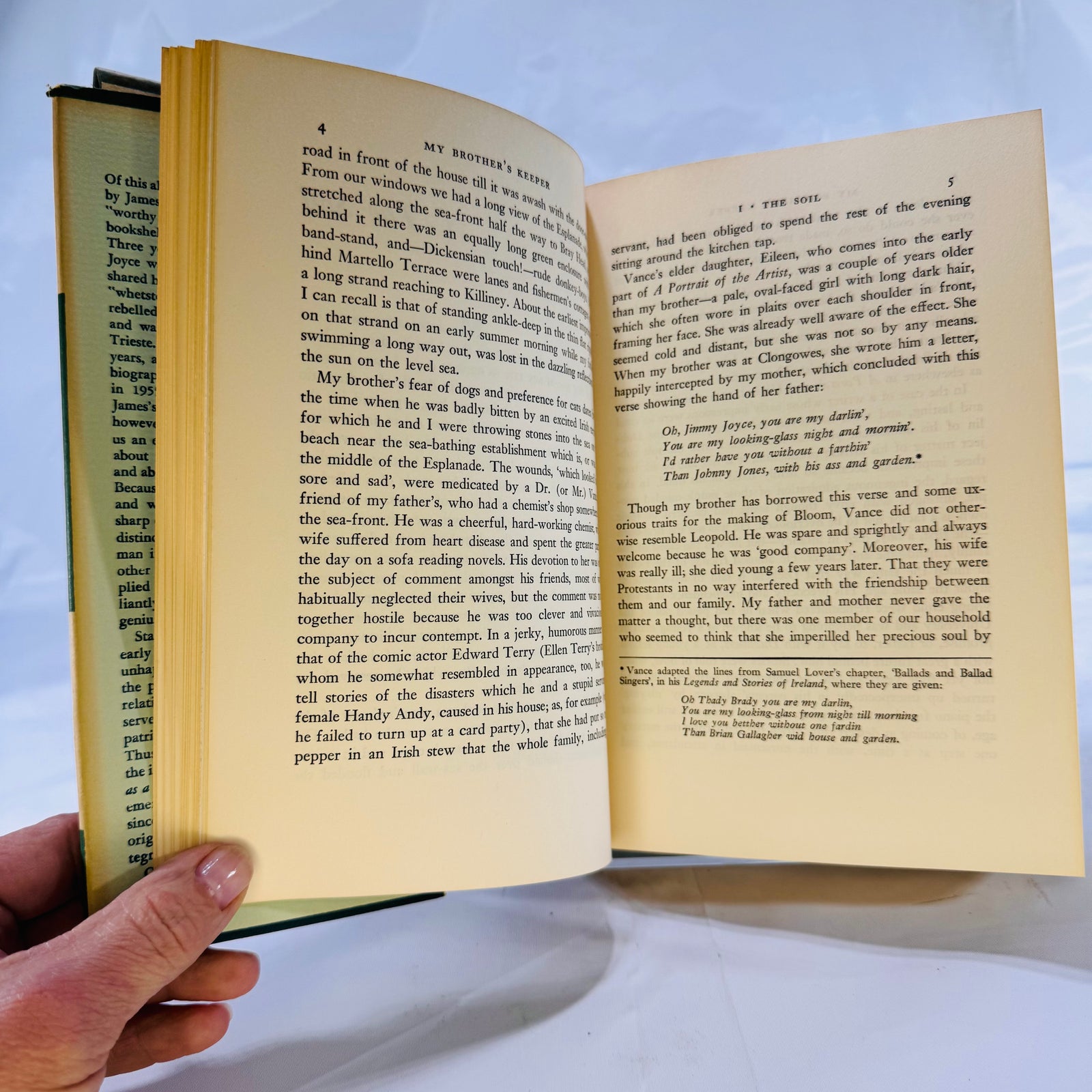 My Brother's Keeper by Stanislaus Joyce (1958), The Viking Press, Hardcover