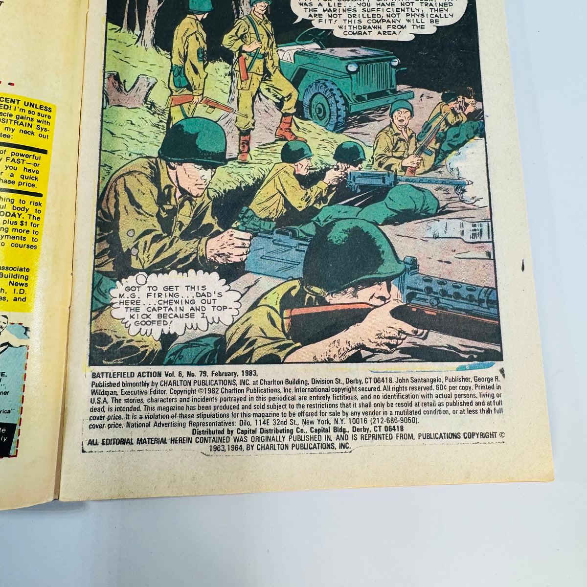 Vintage War Comics Lot — Fightin' Air Force #51, Fightin' Navy #126, Battlefield Action #79 (1965–1983) — Charlton Comics | Military Adventure, War Comics