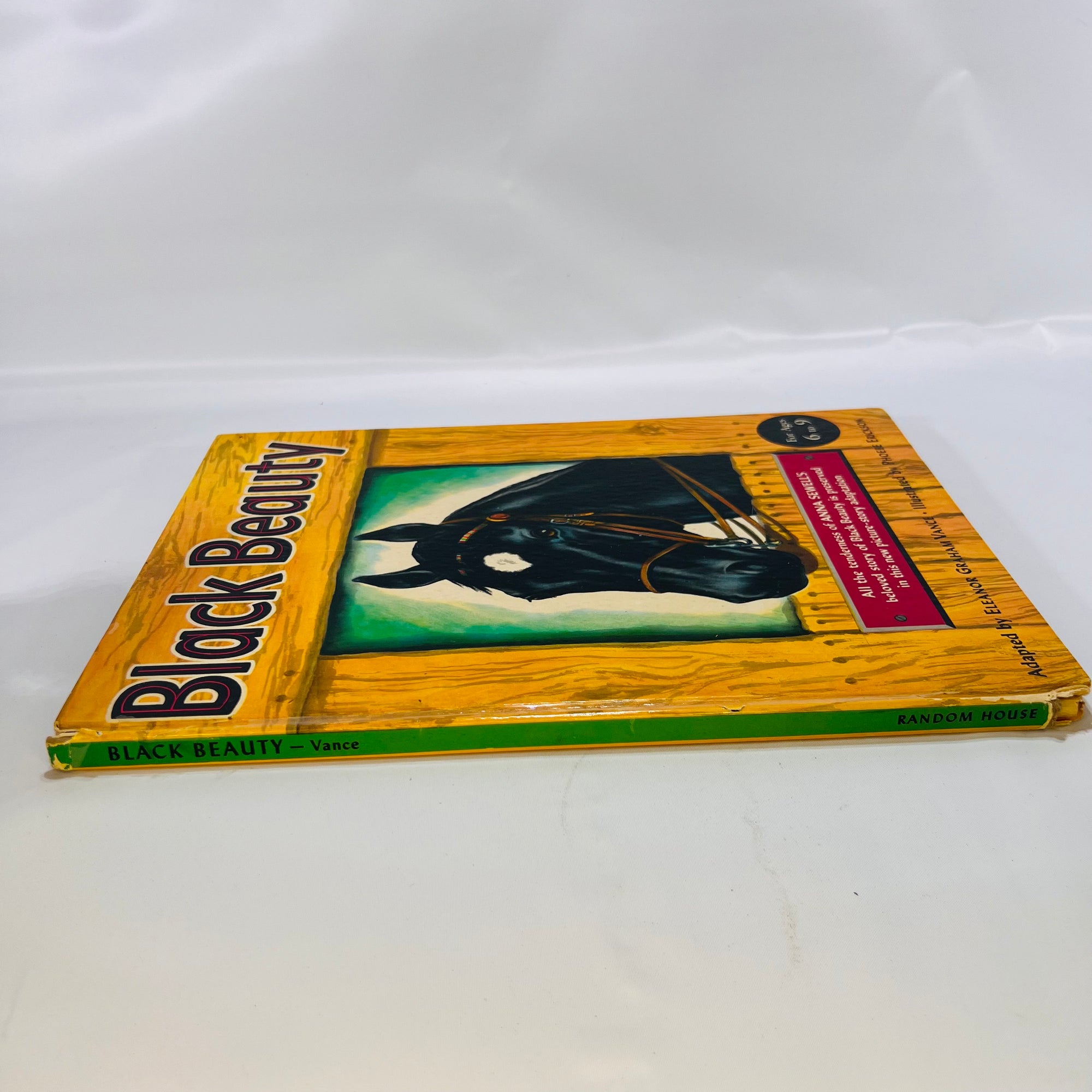 Black Beauty by Anna Sewell Adapted by Eleanor Graham Vance Illustrated by Phoebe Erickson 1949 Random House