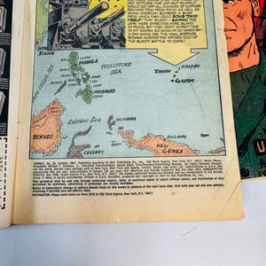 Vintage War Comics Lot — Dell Combat #26, Air War Stories #1, Tales of the Green Beret #1 (1964–1967) — Dell Comics | Silver Age Set, War Comics