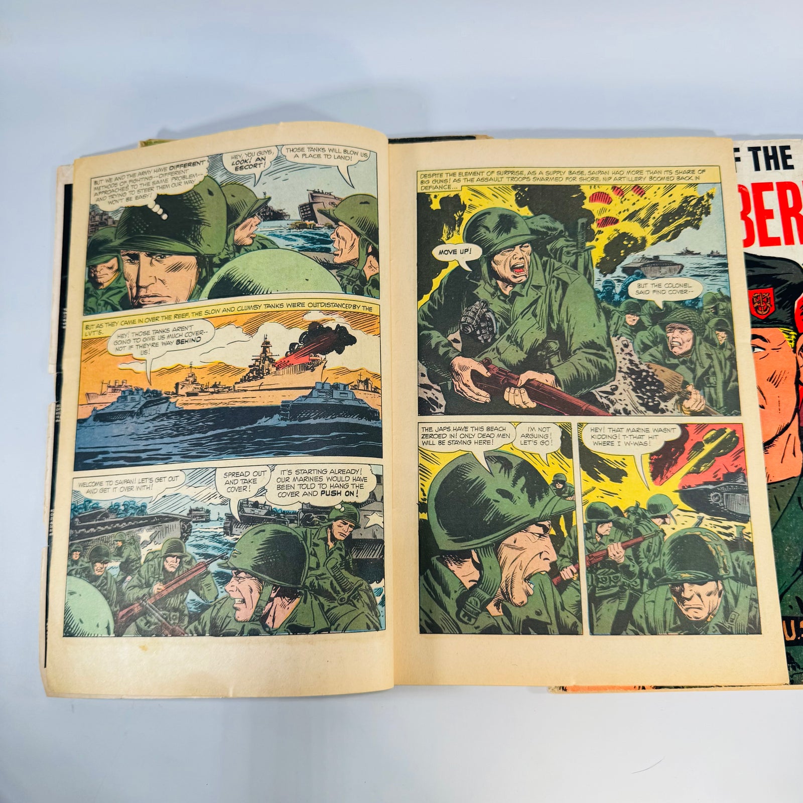 Vintage War Comics Lot — Dell Combat #26, Air War Stories #1, Tales of the Green Beret #1 (1964–1967) — Dell Comics | Silver Age Set, War Comics