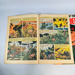 Vintage War Comics Lot — Dell Combat #26, Air War Stories #1, Tales of the Green Beret #1 (1964–1967) — Dell Comics | Silver Age Set, War Comics