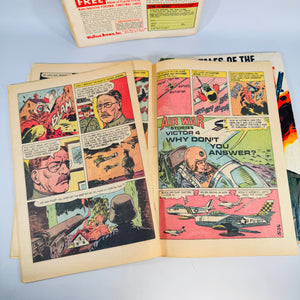 Vintage War Comics Lot — Dell Combat #26, Air War Stories #1, Tales of the Green Beret #1 (1964–1967) — Dell Comics | Silver Age Set, War Comics