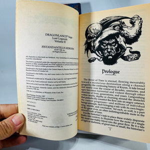 Dragonlance Fantasy Paperback Set — Lost Legends Volumes I–II (1997) — J. Robert King & Douglas Niles | Vinas Solamnus, Fistandantilus Reborn, Fantasy Adventure
