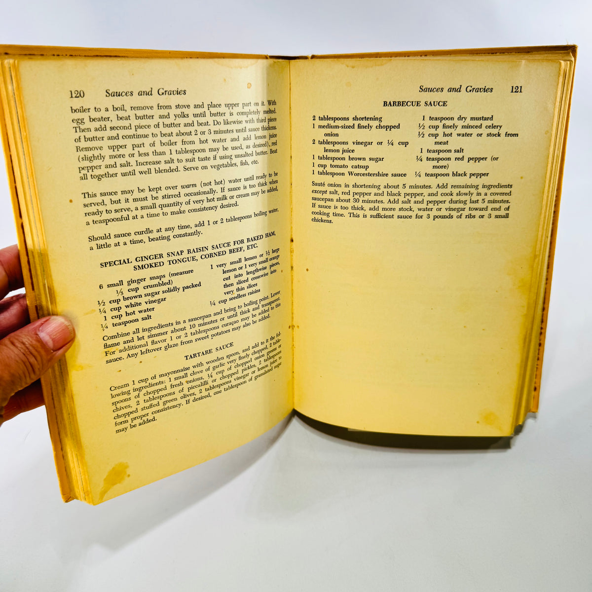 Antoinette Pope School Cookbook 1951 Tenth Printing by Antoinette and Francois Pope Hardcover with Handwritten Notes
