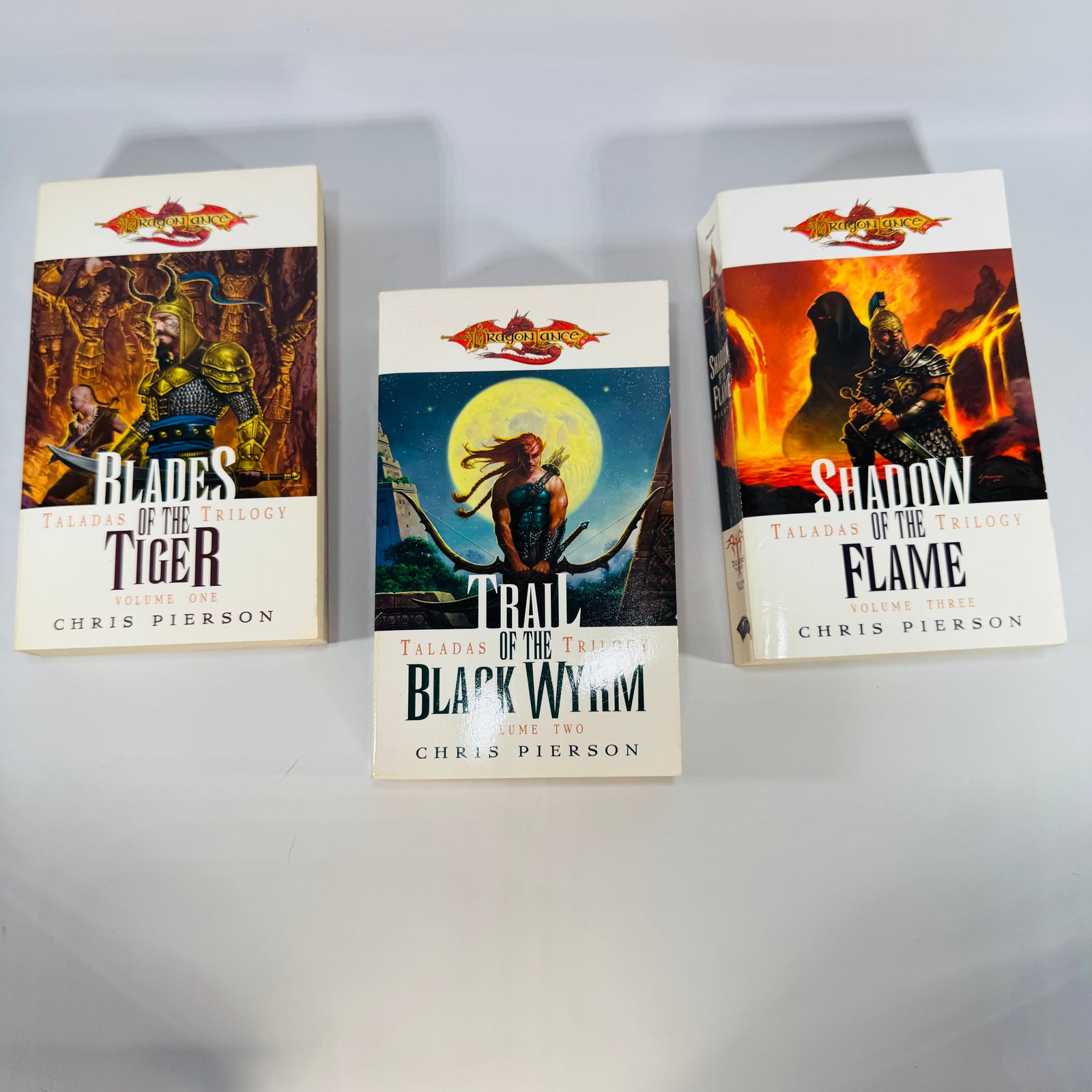 Dragonlance Fantasy Adventure Paperback Set — Taladas Trilogy (2005–2007) — Chris Pierson | 3-Book Series, Fantasy Adventure