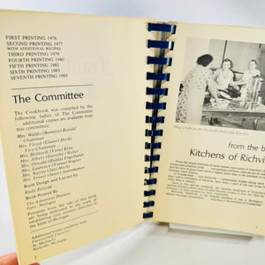 Frankenhilf Favorites 1976 Richville Michigan Bavarian American Cookbook