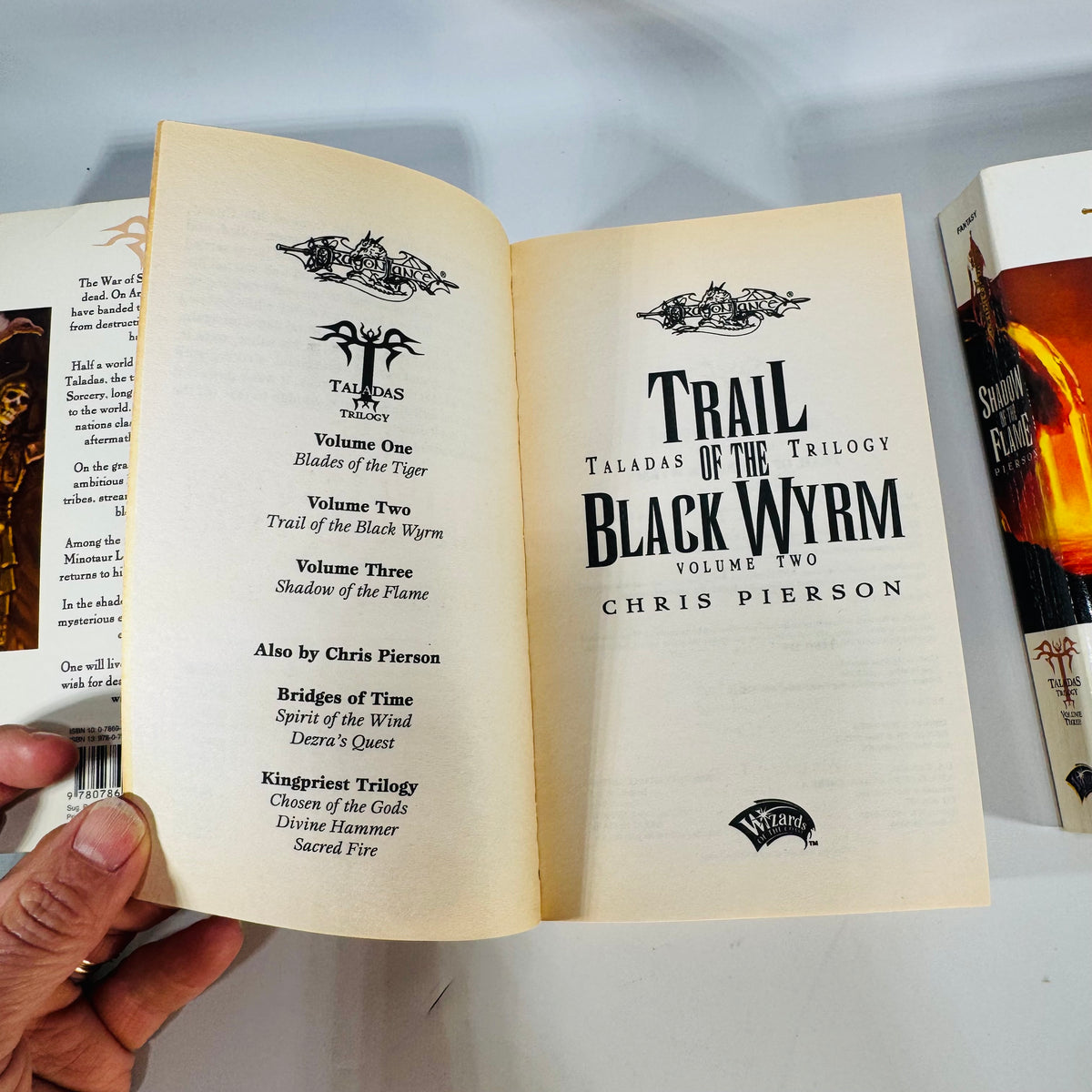 Dragonlance Fantasy Adventure Paperback Set — Taladas Trilogy (2005–2007) — Chris Pierson | 3-Book Series, Fantasy Adventure