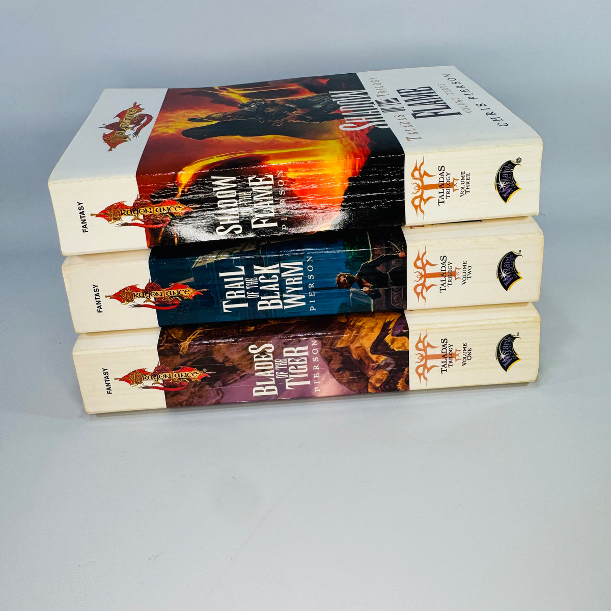 Dragonlance Fantasy Adventure Paperback Set — Taladas Trilogy (2005–2007) — Chris Pierson | 3-Book Series, Fantasy Adventure