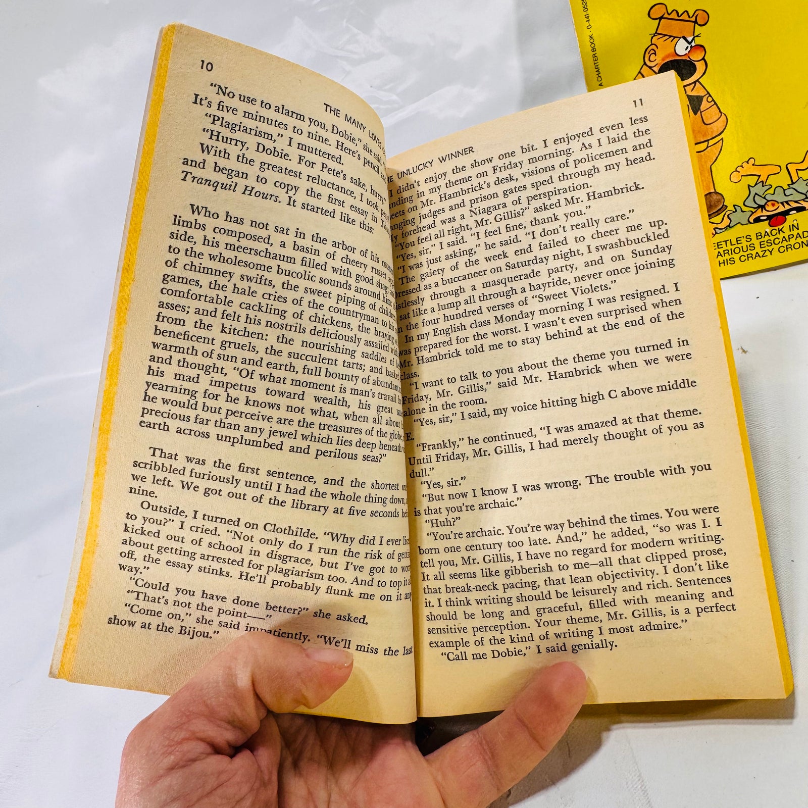 Shape Up or Ship Out by Mort Walker (1985) & The Many Loves of Dobie Gillis by Max Shulman (1951), Paperback Bundle
