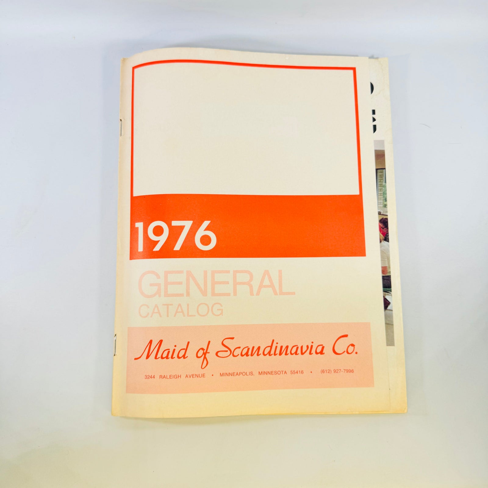 Maid of Scandinavia Co. 1976 General Catalog Minneapolis with Original Mailing Cover