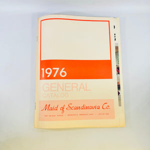 Maid of Scandinavia Co. 1976 General Catalog Minneapolis with Original Mailing Cover