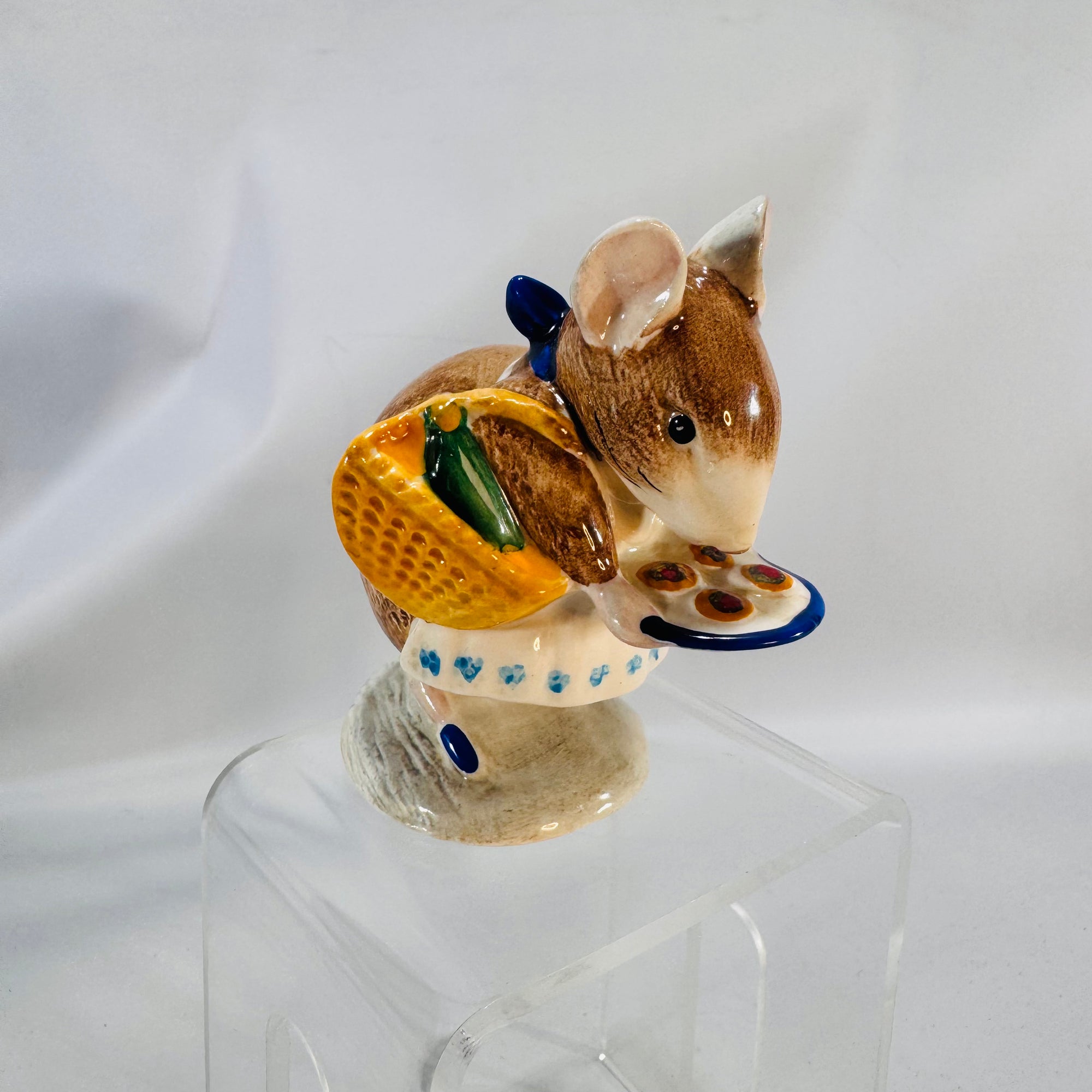 Appley Dapply — Beatrix Potter Figurine, Beswick England, c. 1971  (pre–Royal Albert), ~3", Gloss Ceramic