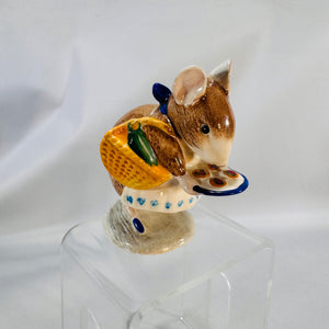 Appley Dapply — Beatrix Potter Figurine, Beswick England, c. 1971  (pre–Royal Albert), ~3", Gloss Ceramic