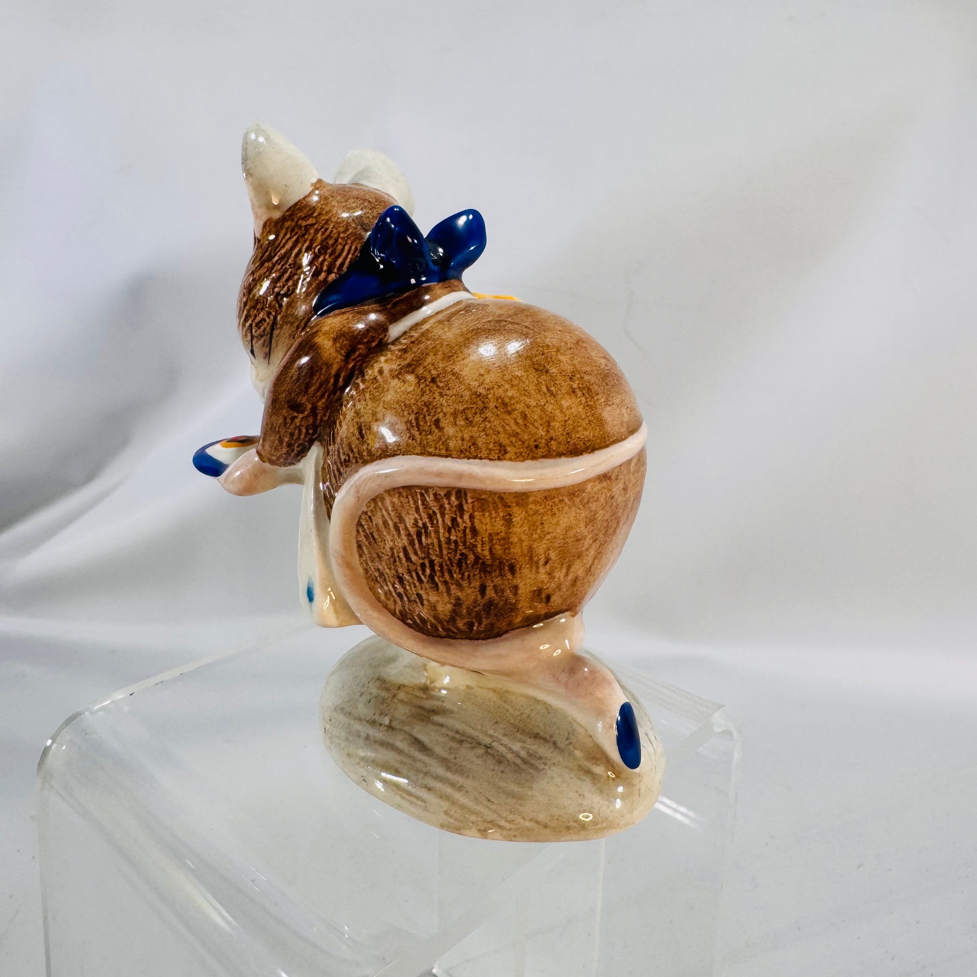 Appley Dapply — Beatrix Potter Figurine, Beswick England, c. 1971  (pre–Royal Albert), ~3", Gloss Ceramic