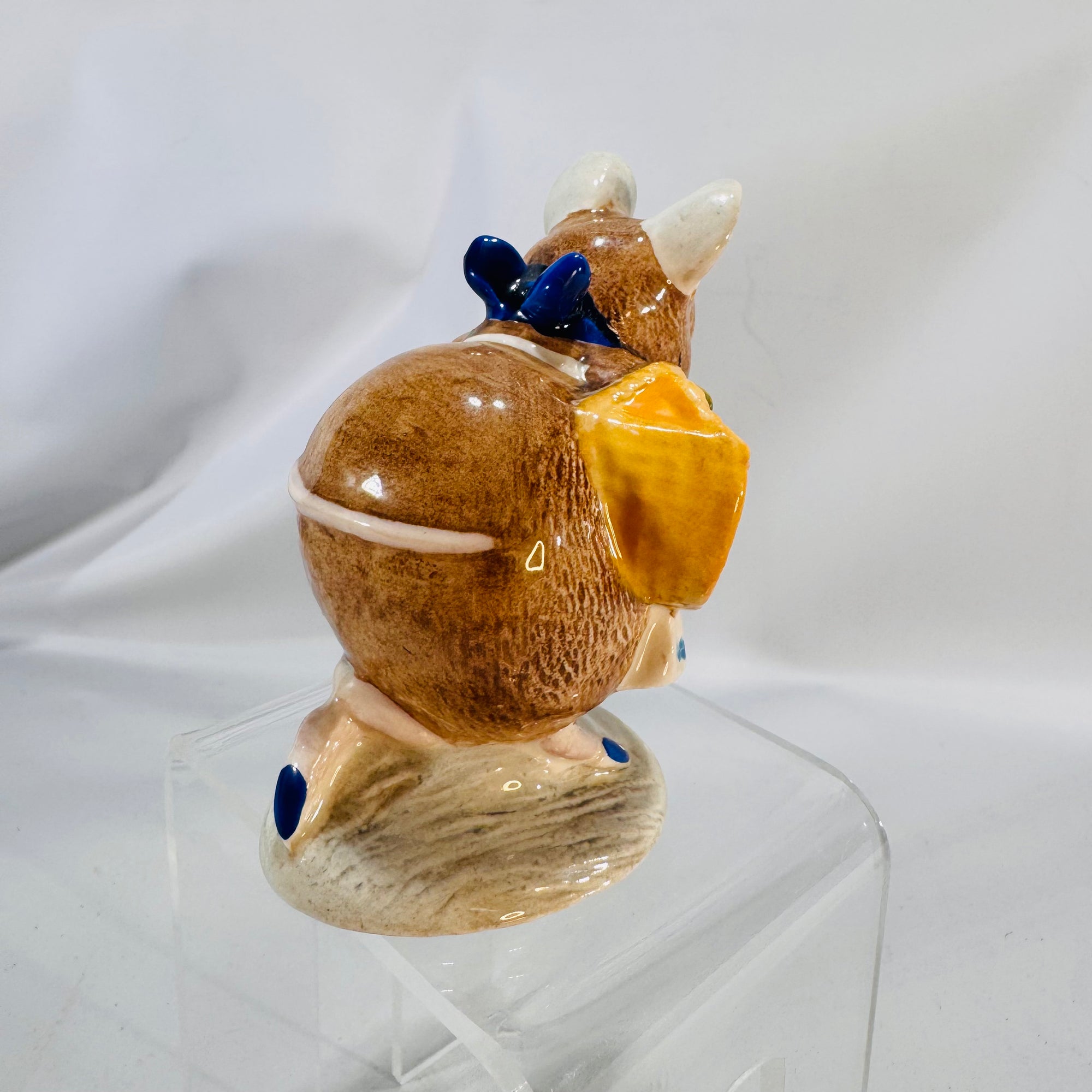 Appley Dapply — Beatrix Potter Figurine, Beswick England, c. 1971  (pre–Royal Albert), ~3", Gloss Ceramic