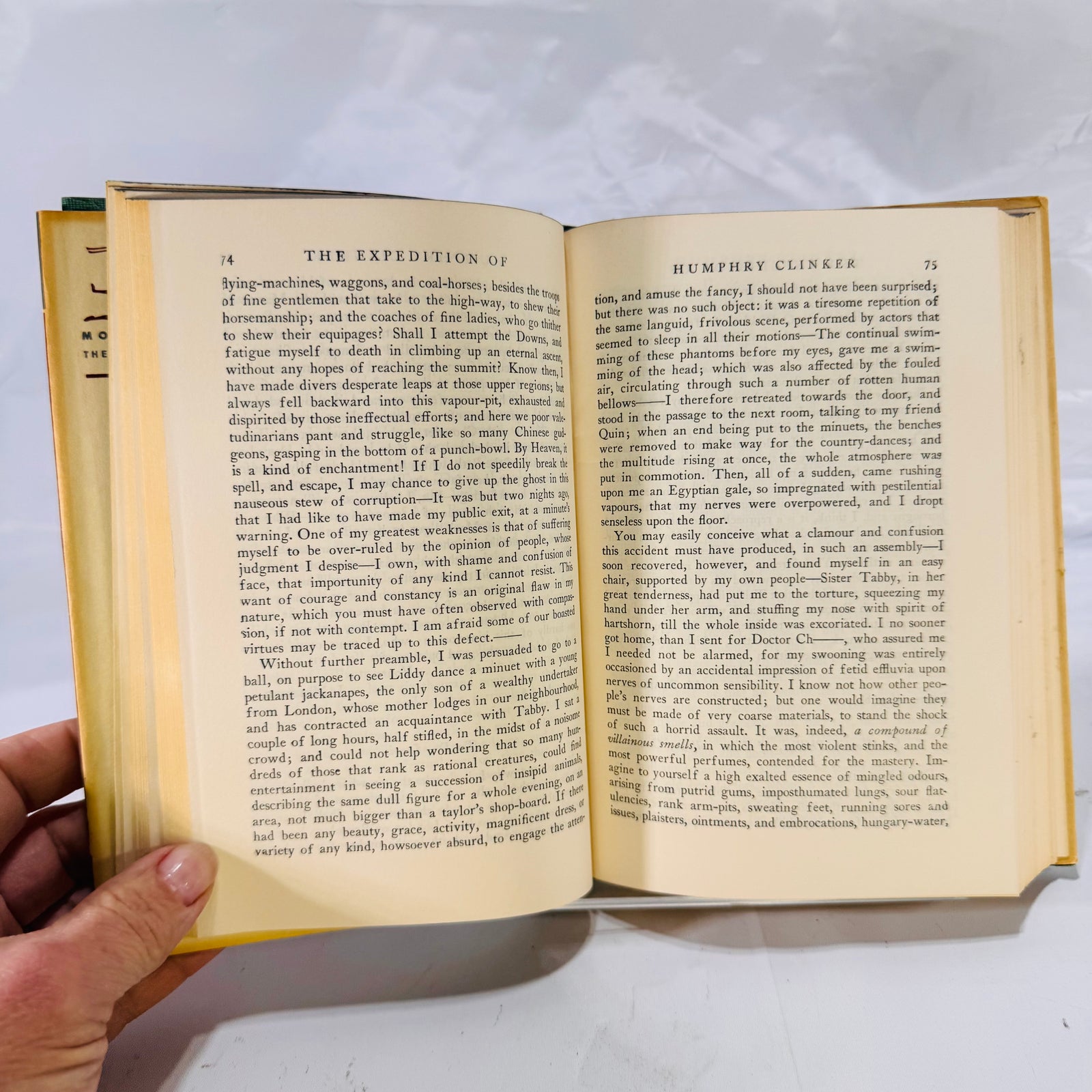 Humphry Clinker by Tobias Smollett (1929), A Modern Library Book