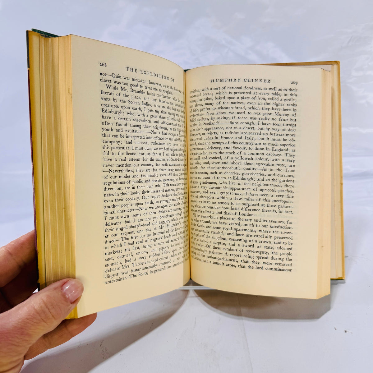 Humphry Clinker by Tobias Smollett (1929), A Modern Library Book