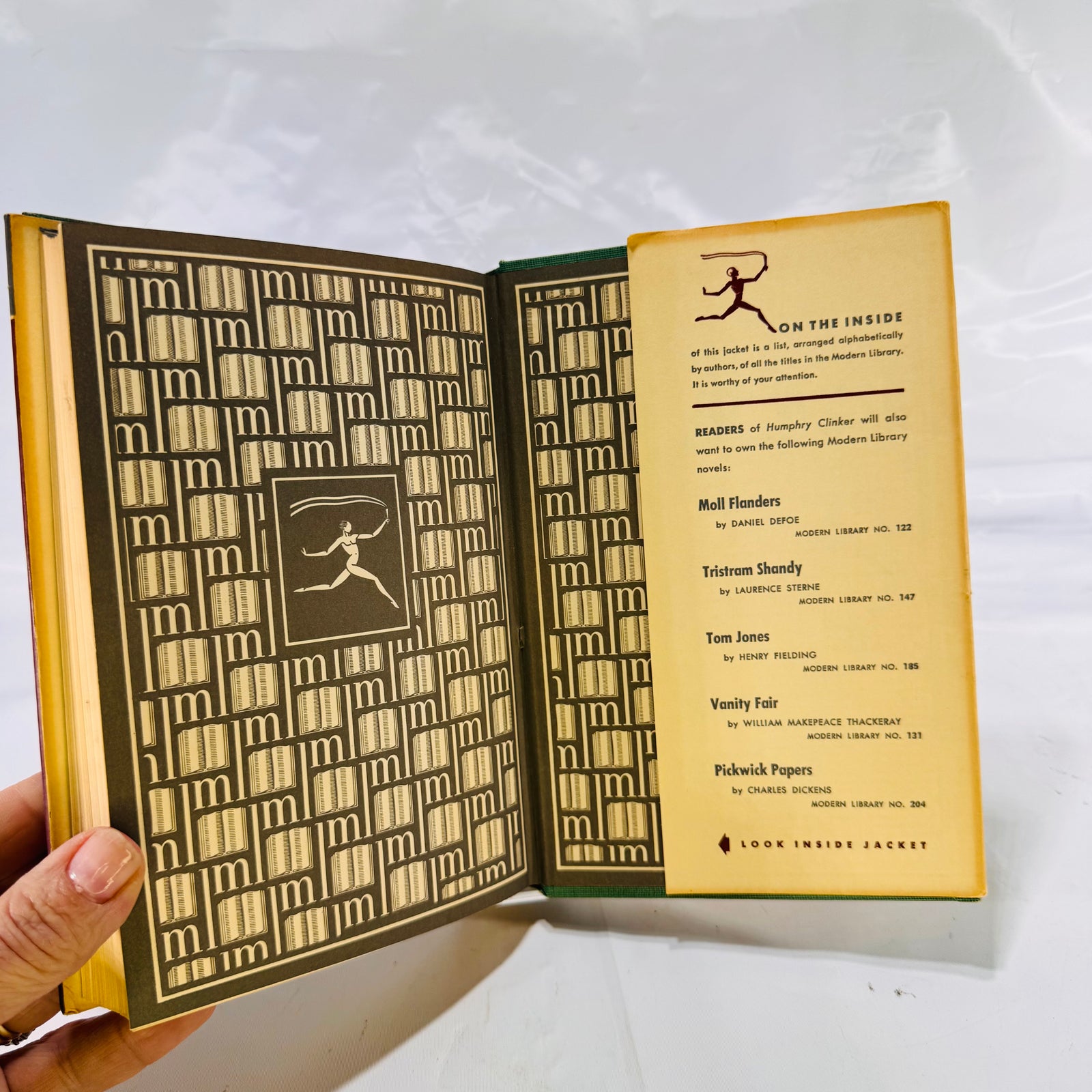 Humphry Clinker by Tobias Smollett (1929), A Modern Library Book