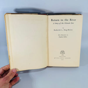 Vintage Fishing & Natural History — Return to the River (1942) — Roderick L. Haig-Brown | Illustrated Chinook Salmon Story