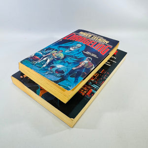 Coils and Changeling Roger Zelazny 2 Book Illustrated Sci Fi Paperback Lot 1981 1982