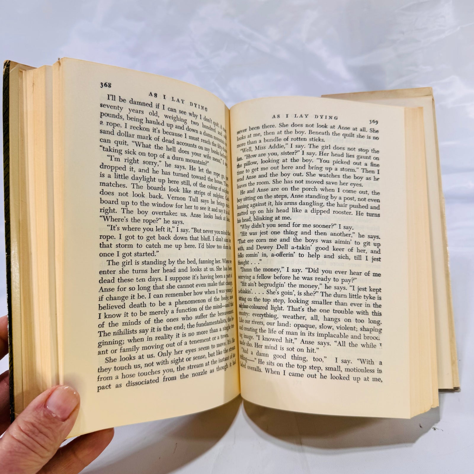 The Sound and the Fury & As I Lay Dying by William Faulkner (1946), A Modern Library Book, Hardcover with Dust Jacket