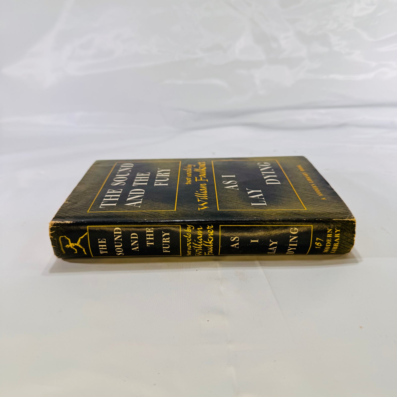 The Sound and the Fury & As I Lay Dying by William Faulkner (1946), A Modern Library Book, Hardcover with Dust Jacket