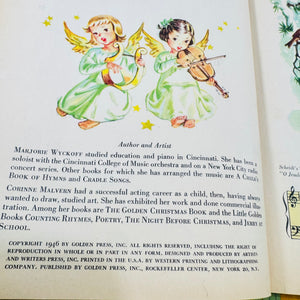 ABC for Christmas Golden Press, The Baby Born in a Stable 1965 Book Lot of 3