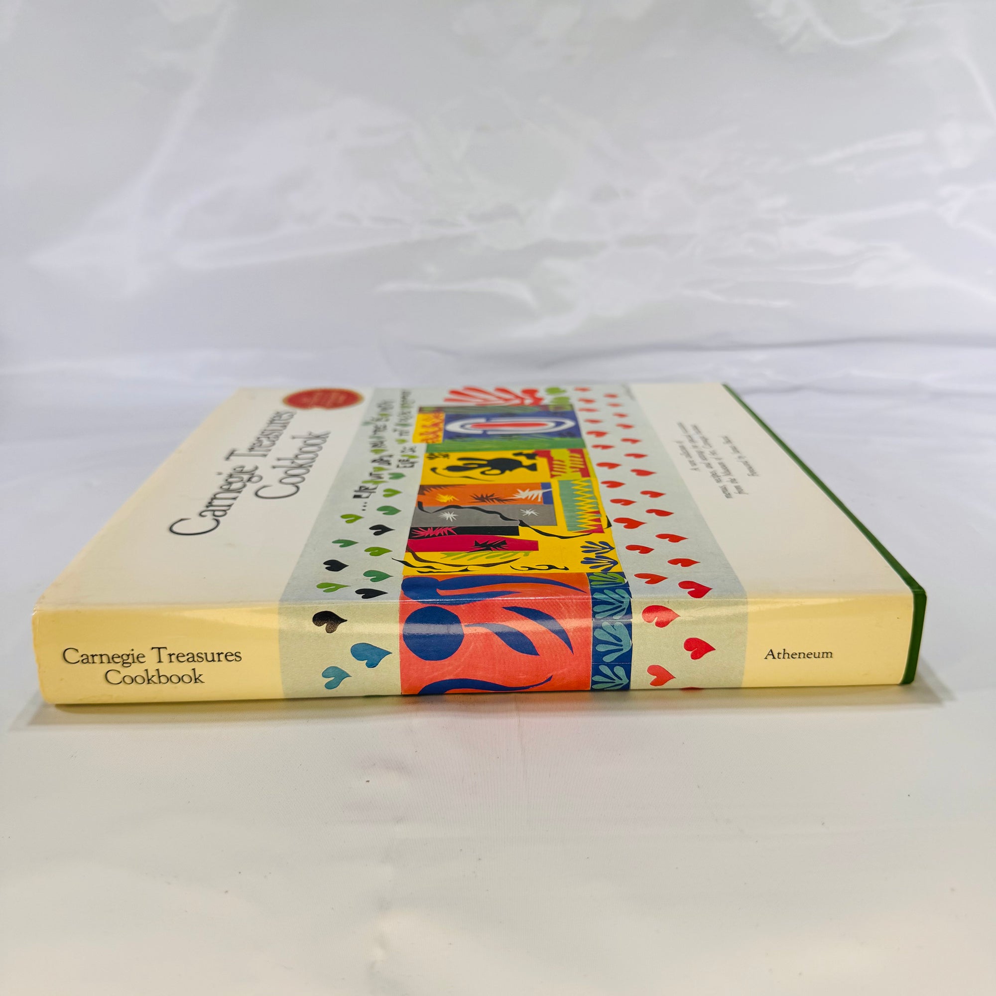 Carnegie Treasures Cookbook by Carnegie Institute Museum of Art (1984), First Edition, Hardcover with Dust Jacket