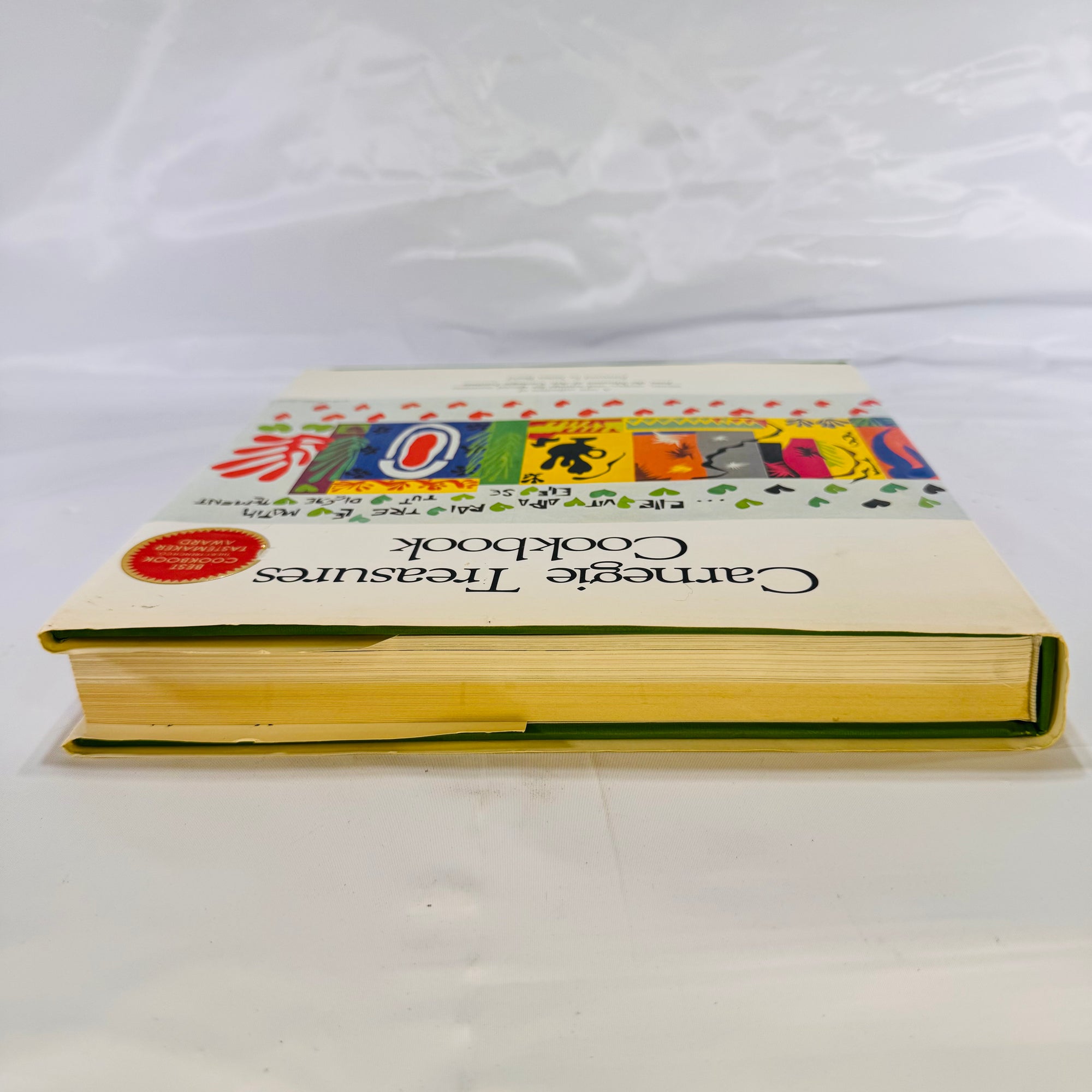 Carnegie Treasures Cookbook by Carnegie Institute Museum of Art (1984), First Edition, Hardcover with Dust Jacket