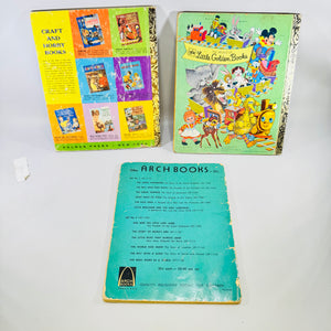 ABC for Christmas Golden Press, The Baby Born in a Stable 1965 Book Lot of 3