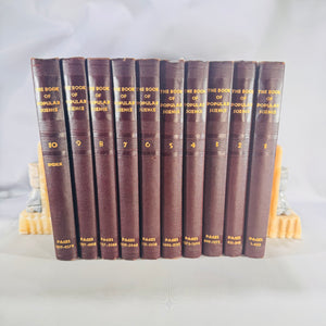 The Book of Popular Science (1955 edition) — The Grolier Society | Complete 10-Volume Set, Science Reference