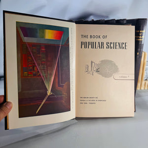 The Book of Popular Science (1955 edition) — The Grolier Society | Complete 10-Volume Set, Science Reference