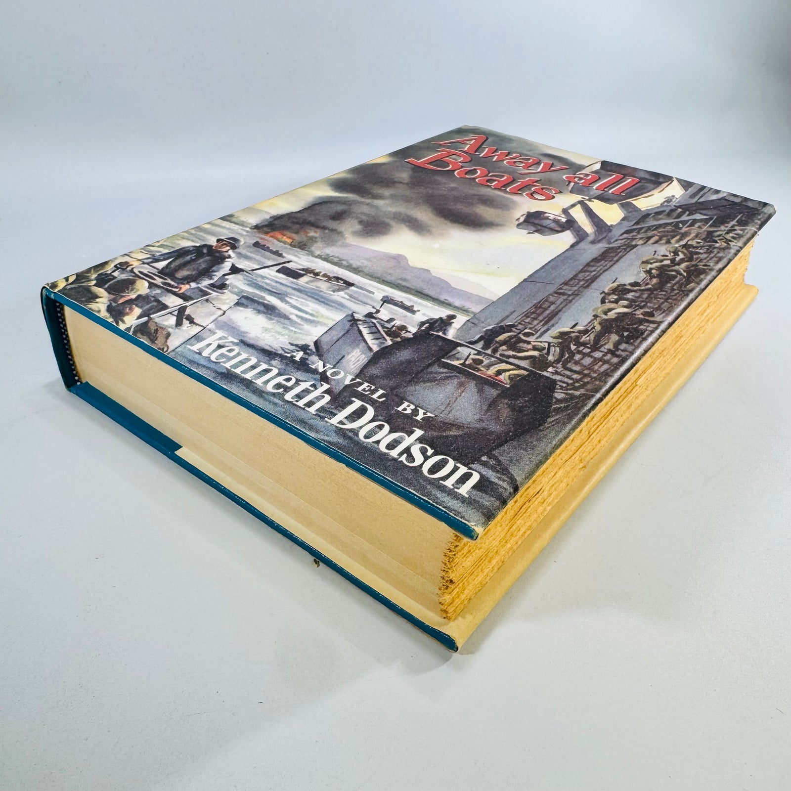 Away All Boats by Kenneth Dodson 1954 Book Club Edition Hardcover with Dust Jacket