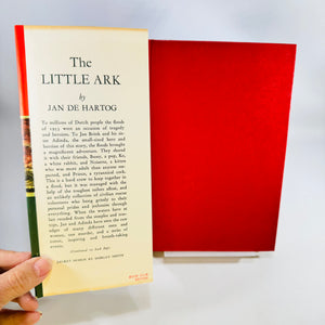 The Little Ark by Jan de Hartog 1953 Book Club Edition Hardcover with Dust Jacket