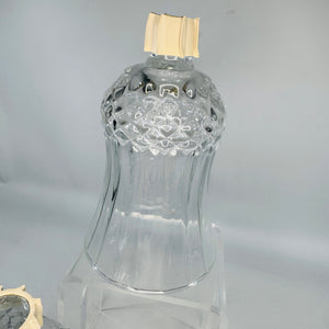 Vintage Homco Peg Votive Candle Holders Pair Fluted Glass Inserts for Wall Sconces or Candlesticks