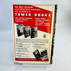 The Case of the Shoplifter's Shoe by Erle Stanley Gardner 1945 Tower Books Second Printing Hardcover with Dust Jacket
