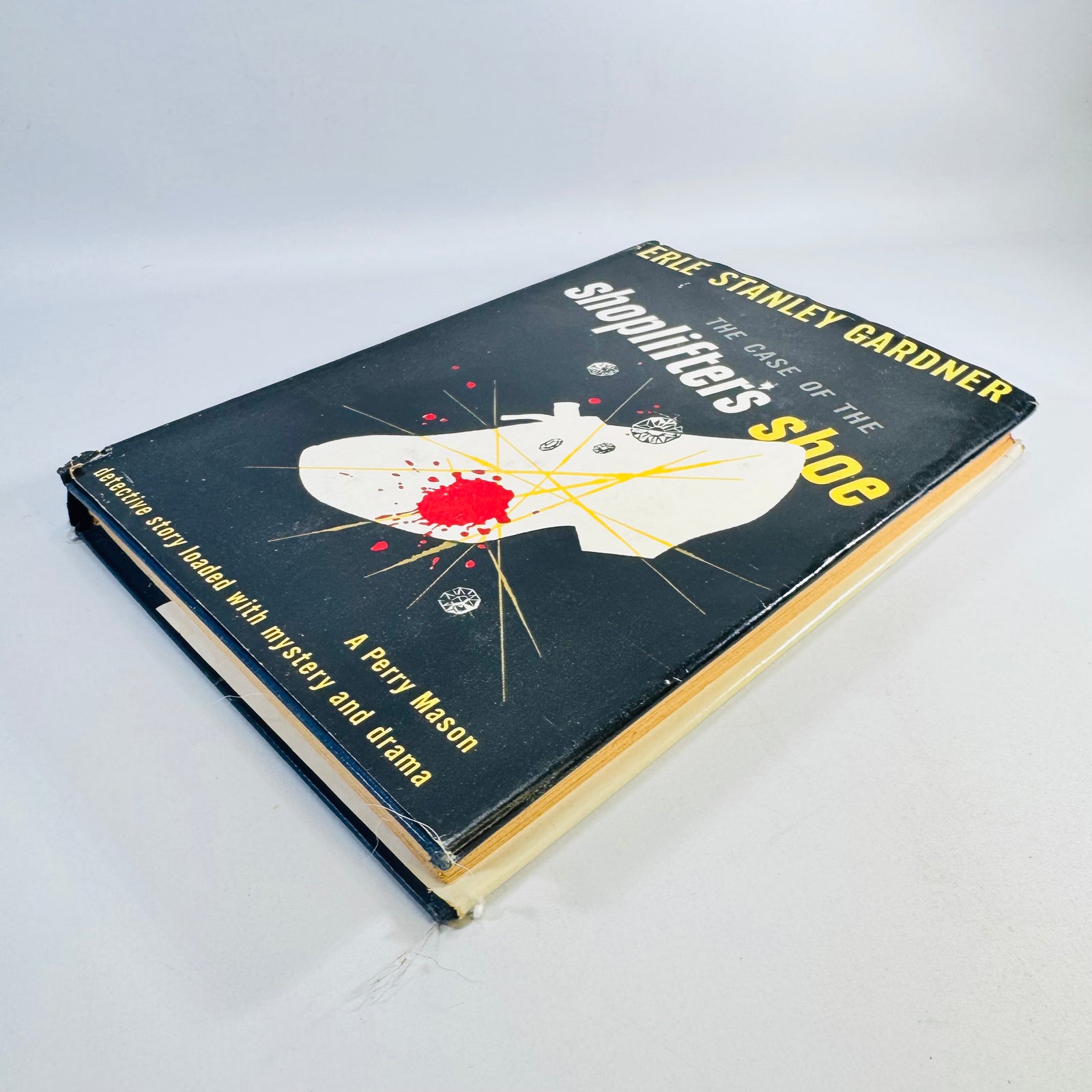The Case of the Shoplifter's Shoe by Erle Stanley Gardner 1945 Tower Books Second Printing Hardcover with Dust Jacket