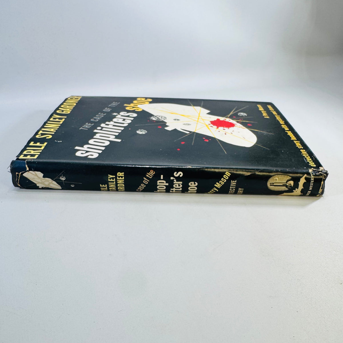 The Case of the Shoplifter's Shoe by Erle Stanley Gardner 1945 Tower Books Second Printing Hardcover with Dust Jacket