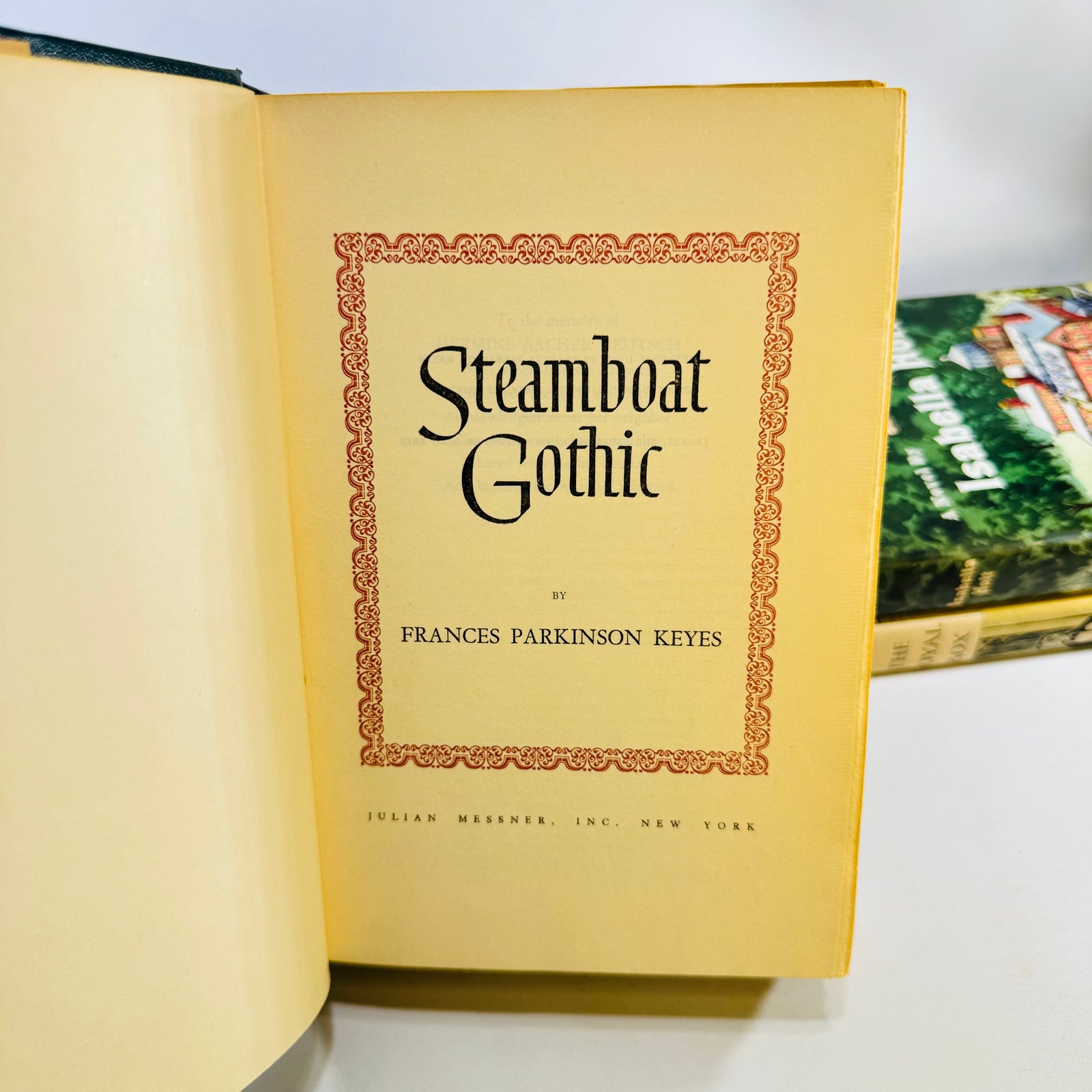 Steamboat Gothic, The Royal Box & Rampole Place 1950s Hardcover Lot with Dust Jackets