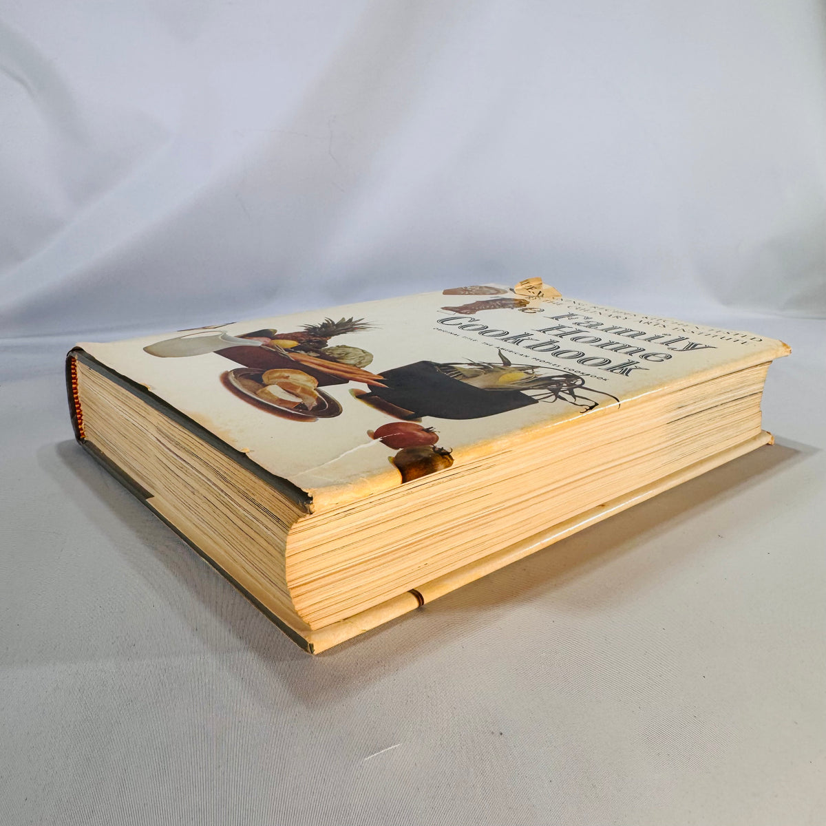 The Family Home Cookbook (1973) — Culinary Arts Institute | Vintage Cookbook Dust Jacket, Illustrated, Culinary Arts