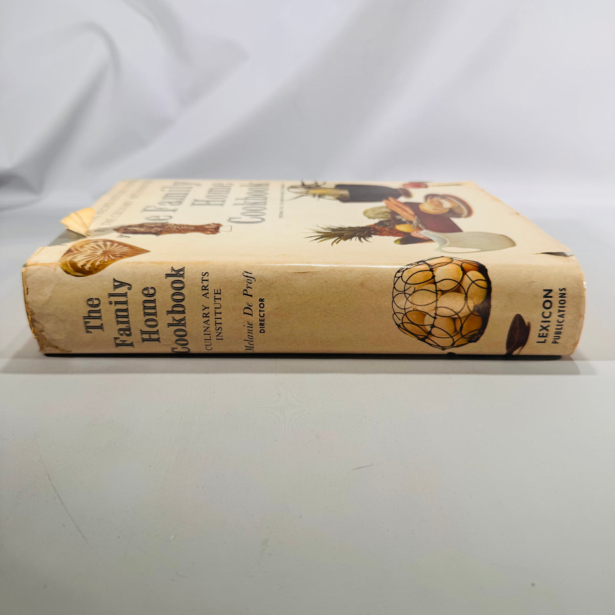 The Family Home Cookbook (1973) — Culinary Arts Institute | Vintage Cookbook Dust Jacket, Illustrated, Culinary Arts