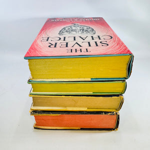 The Spider King, Traitor's Moon, The Cardinal & The Silver Chalice 1950s Book Club Hardcover Lot