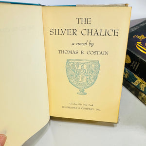 The Spider King, Traitor's Moon, The Cardinal & The Silver Chalice 1950s Book Club Hardcover Lot