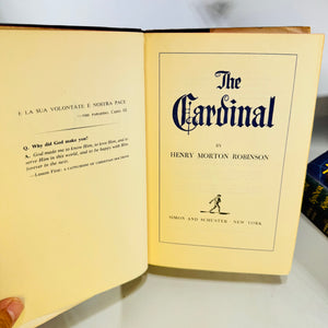 The Spider King, Traitor's Moon, The Cardinal & The Silver Chalice 1950s Book Club Hardcover Lot