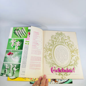 Celebrate! Wilton Magazine Lot 1974 Jul/Aug Sep/Oct Nov/Dec Cake Decorating