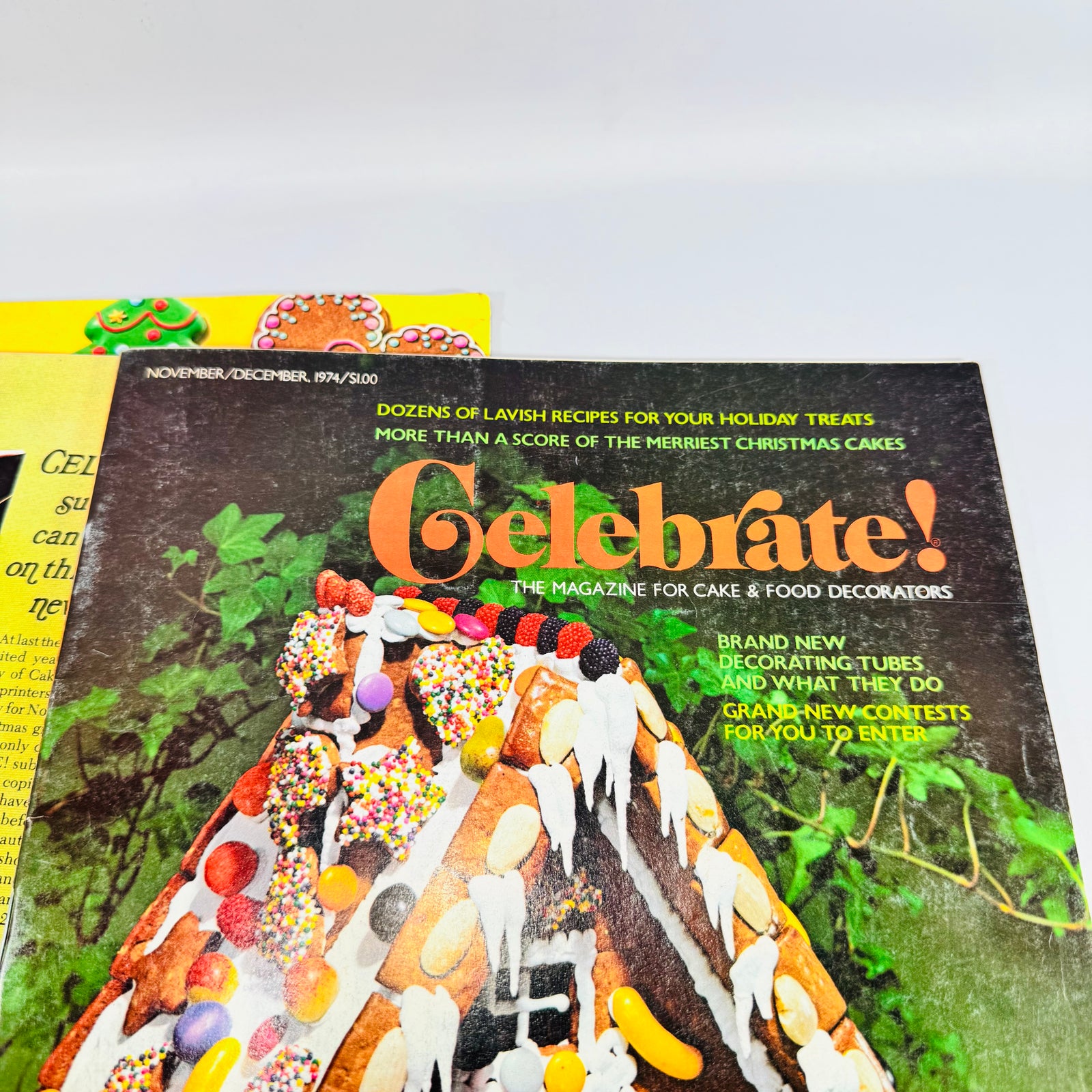 Celebrate! Wilton Magazine Lot 1974 Jul/Aug Sep/Oct Nov/Dec Cake Decorating