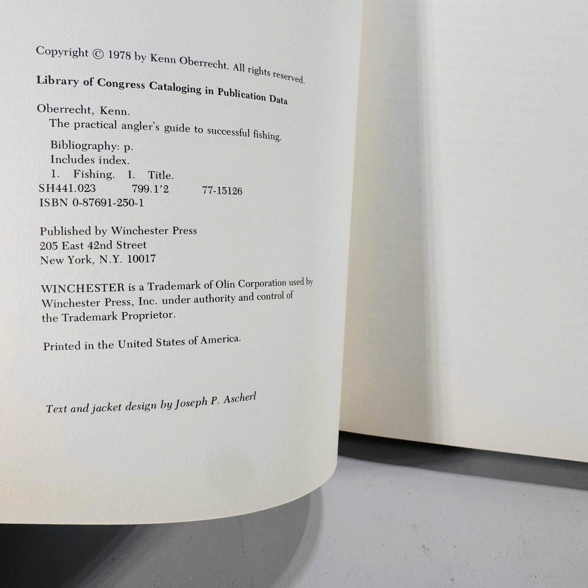 Outdoors  Fishing Bundle— Angler’s How-To Bundle (1977–1978) — Kenn Oberrecht Practical Angler’s Guide + Frank Woolner Trout Hunting | Dust Jackets, Winchester Press, How-To