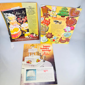 Celebrate! Wilton Magazine Lot 1974 Jul/Aug Sep/Oct Nov/Dec Cake Decorating