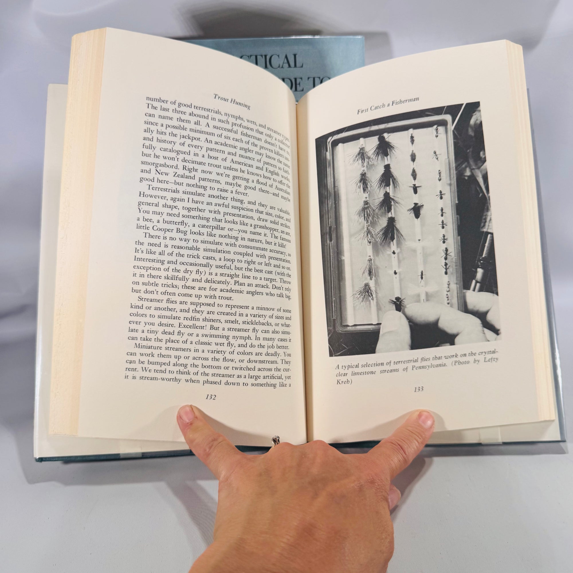 Outdoors  Fishing Bundle— Angler’s How-To Bundle (1977–1978) — Kenn Oberrecht Practical Angler’s Guide + Frank Woolner Trout Hunting | Dust Jackets, Winchester Press, How-To